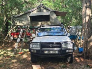 Rent A Car Uganda With Rooftop Tent