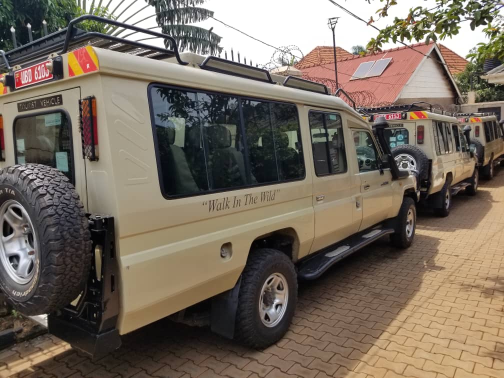 Rent extended land cruiser in Uganda